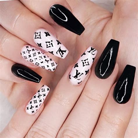 louis vuitton nails designs|louis vuitton stickers for nails.